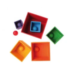 Balles-œufs En Bois Multicolores 6 Balles-œufs En Bois Multicolores -Jouer Apprendre Promos Magasin balles en bois multicolores 2