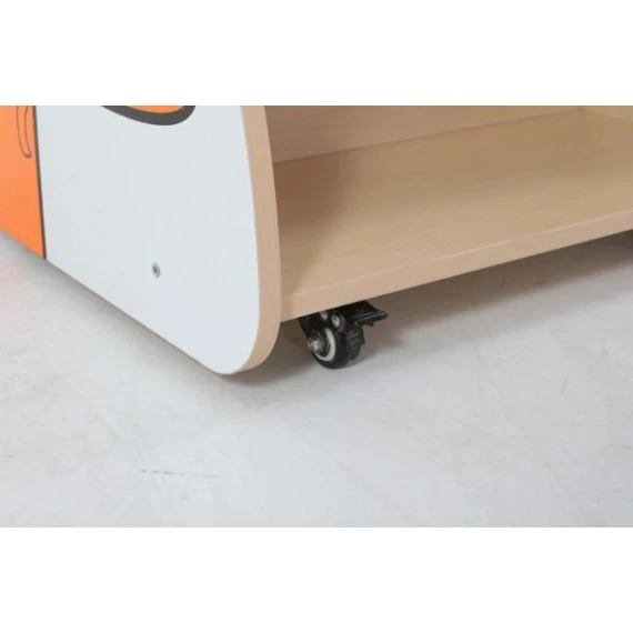 Bibliothèque à Roulettes Champignon 4 Bibliothèque à Roulettes Champignon – Image 4