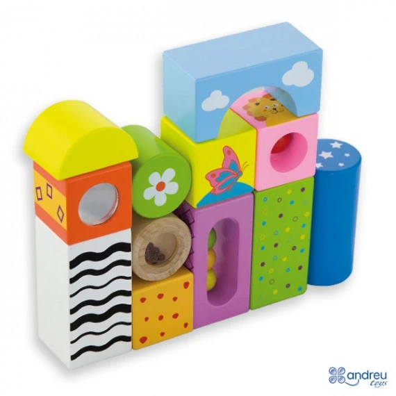 Blocs De Construction Sonores X 12 4 Blocs De Construction Sonores X 12 – Image 4