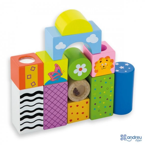 Blocs De Construction Sonores X 12 1 Blocs De Construction Sonores X 12