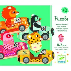 Bolidanimo : Puzzle 8 X 2 Pièces