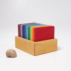 Cartes Multicouleurs En Bois X 40 -Jouer Apprendre Promos Magasin cartes multi couleurs en bois x 40 4