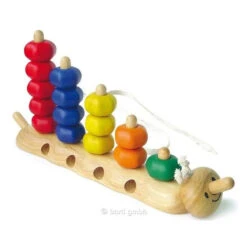 Chenille à Enfiler Et à Empiler 7 Chenille à Enfiler Et à Empiler -Jouer Apprendre Promos Magasin chenille a enfiler et a empiler 3