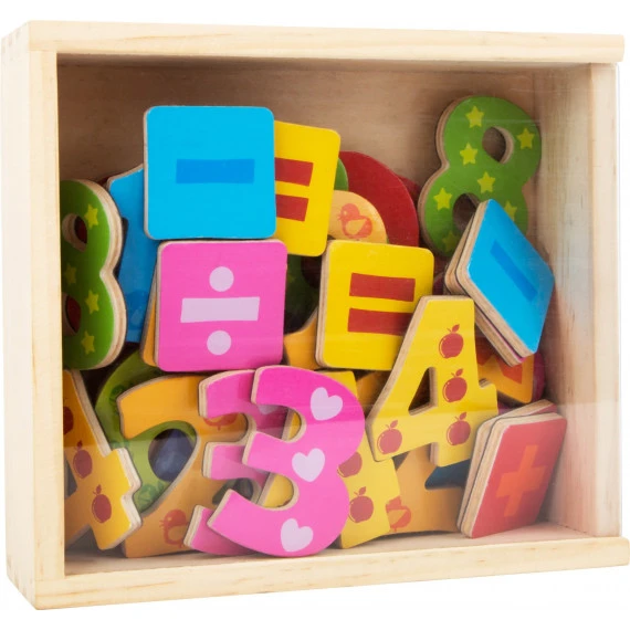 Chiffres Magnétiques En Bois 1 Chiffres Magnétiques En Bois