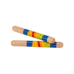 Claves En Bois Arc-en-ciel