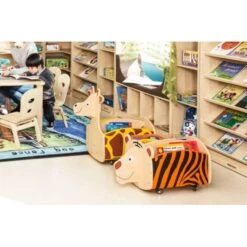 Coffre à Livres Girafe -Jouer Apprendre Promos Magasin coffre a livres girafe 1