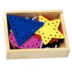 Coffret De 7 Formes Géométriques à Lacer