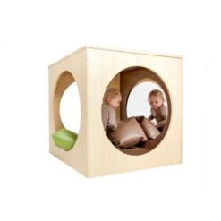 Cube Miroir En Bois -Jouer Apprendre Promos Magasin cube miroir en bois 3
