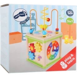 Cubes D'activités En Bois Insectes -Jouer Apprendre Promos Magasin cubes d activites en bois insectes 2