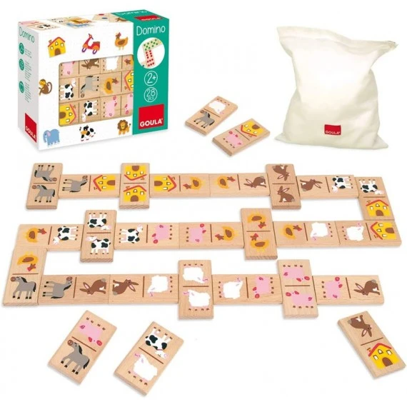 Domino Animaux/constellation En Bois 2 Domino Animaux/constellation En Bois – Image 2