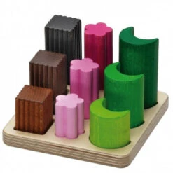 Encastrement De Formes Et Couleurs Flora