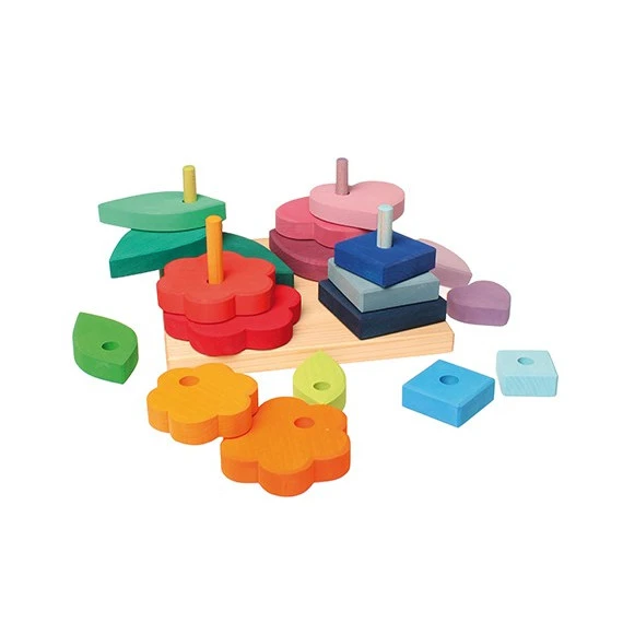 Encastrement De 20 Formes Variées En Bois écologique 2 Encastrement De 20 Formes Variées En Bois écologique – Image 2