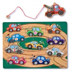 Encastrement Magnétique En Bois : La Remorqueuse