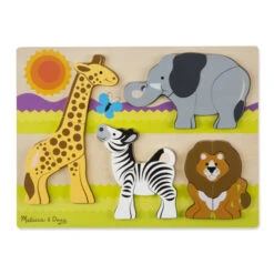 Encastrement De 20 Grosses Pièces Safari