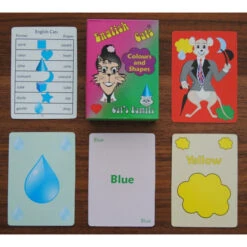 English Cats Shapes And Colours (Formes Et Couleurs)