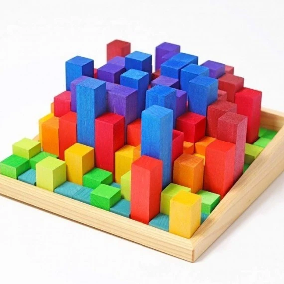 Escalier à Compter 100 Pcs Grimm's 2 Escalier à Compter 100 Pcs Grimm's – Image 2