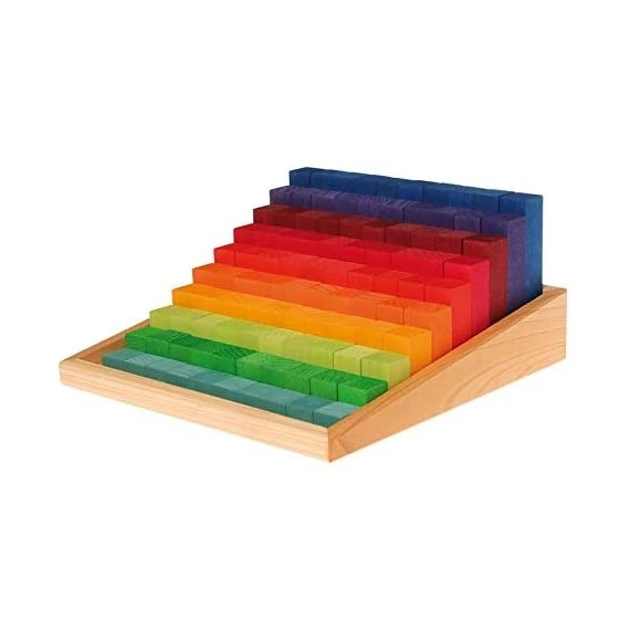 Escalier à Compter 100 Pcs Grimm's 1 Escalier à Compter 100 Pcs Grimm's