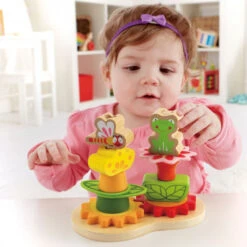 Fleurs En Bois à Empiler 6 Fleurs En Bois à Empiler -Jouer Apprendre Promos Magasin fleurs en bois a empiler 2