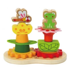 Fleurs En Bois à Empiler