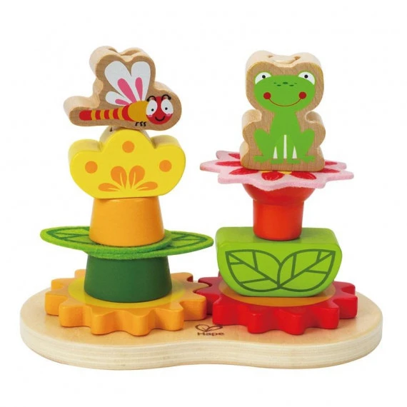 Fleurs En Bois à Empiler 1 Fleurs En Bois à Empiler