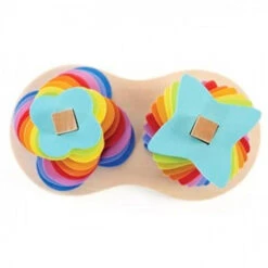 Formes Arc-en-ciel à Empiler -Jouer Apprendre Promos Magasin formes a empiler 1 4