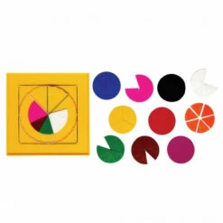 Fractions Et Géométrie : Set D'apprentissage