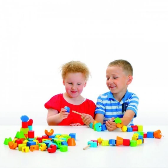 Grand Baril De 90 Perles En Bois 4 Grand Baril De 90 Perles En Bois – Image 4