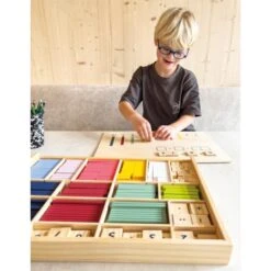 Grand Coffret Réglettes Cuisenaires Et Nombres En Bois -Jouer Apprendre Promos Magasin grand coffret reglettes cuisenaires et nombres en bois 2