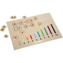 Grand Coffret Réglettes Cuisenaires Et Nombres En Bois -Jouer Apprendre Promos Magasin grand coffret reglettes cuisenaires et nombres en bois 3