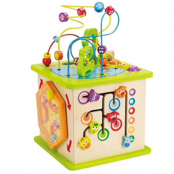 Grand Cube D'activités En Bois 2 Grand Cube D'activités En Bois – Image 2