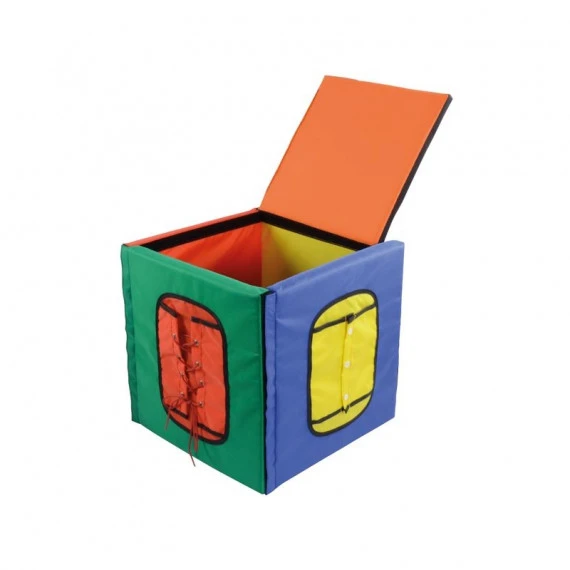 Grand Cube D'habillage Montessori 2 Grand Cube D'habillage Montessori – Image 2