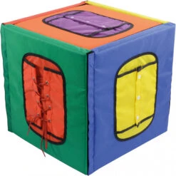 Grand Cube D'habillage Montessori 5 Grand Cube D'habillage Montessori -Jouer Apprendre Promos Magasin grand cube d habillage montessori 2