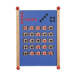 Grand Jeu Mural Puissance 4 Bleu