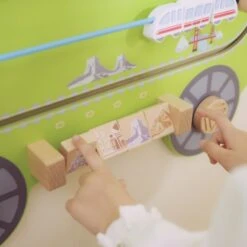 Grand Jeu Mural Train-3 Wagons -Jouer Apprendre Promos Magasin grand jeu mural train 3 wagons 6