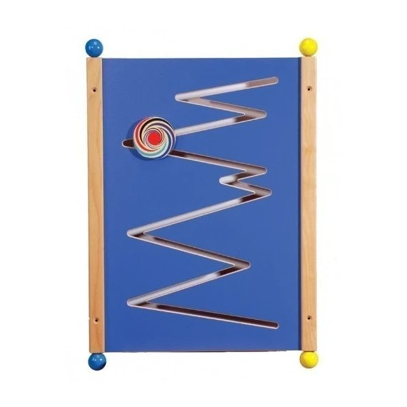 Grand Jeu Mural Zick Zack En Bois Bleu 1 Grand Jeu Mural Zick Zack En Bois Bleu