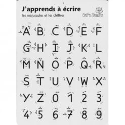 Graphoguide Lettres Majuscules Et Chiffres