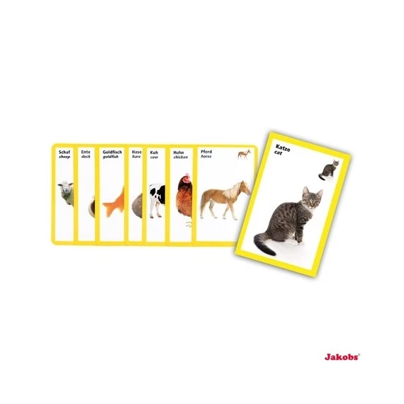 Imagier/jeu De Cartes Anglais-allemand 2 Imagier/jeu De Cartes Anglais-allemand – Image 2