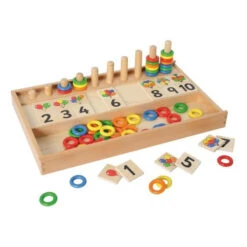 Jeu à Compter Ballons Et Anneaux