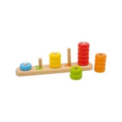 Jeu à Enfiler Et à Compter (15 Anneaux)