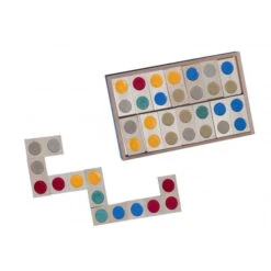 Jeu De Dominos Des Textures En Bois