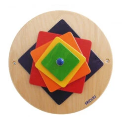 Petit Jeu Mural Arc En Ciel Rotatif