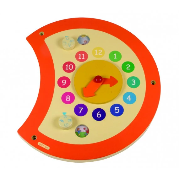 Jeu Mural Chenille: Horloge 1 Jeu Mural Chenille: Horloge