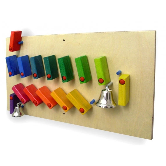 Jeu Mural Dominos Avec Clochettes 1 Jeu Mural Dominos Avec Clochettes