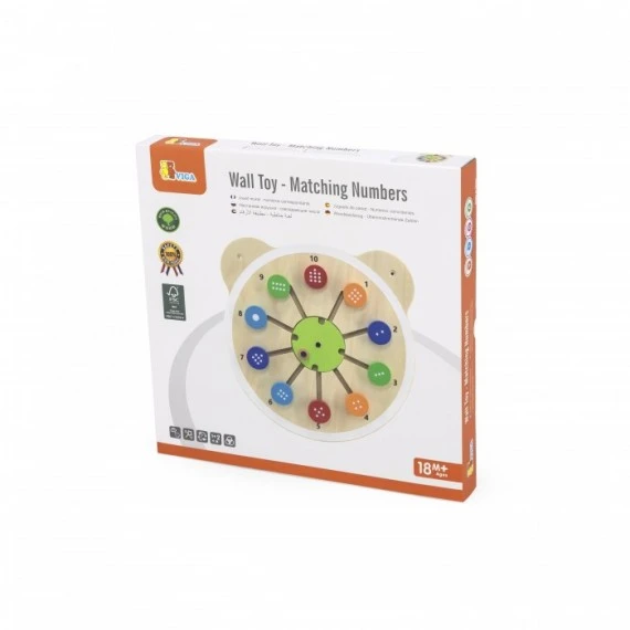 Jeu Mural En Bois Ours - Association De Nombres 2 Jeu Mural En Bois Ours - Association De Nombres – Image 2