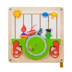 Jeu Mural En Bois Pompiers