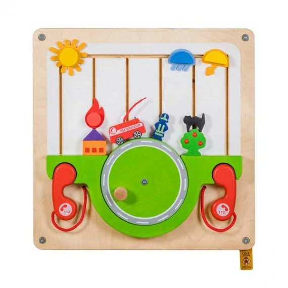 Jeu Mural En Bois Pompiers 1 Jeu Mural En Bois Pompiers