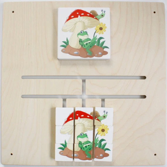 Jeu Mural Labyrinthe Puzzle Grenouille 2 Jeu Mural Labyrinthe Puzzle Grenouille – Image 2