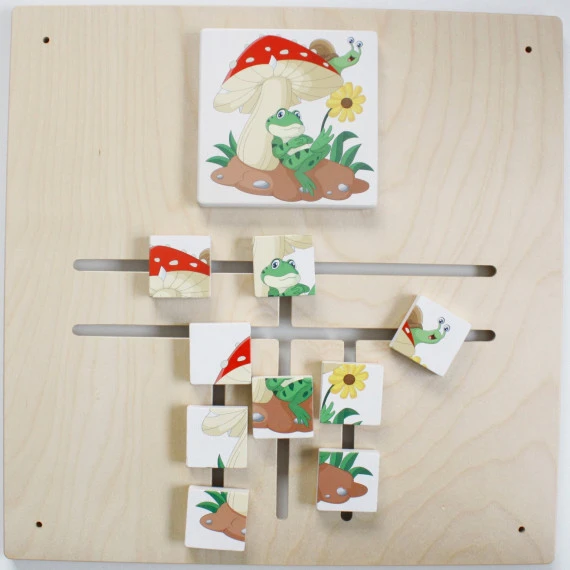 Jeu Mural Labyrinthe Puzzle Grenouille 1 Jeu Mural Labyrinthe Puzzle Grenouille