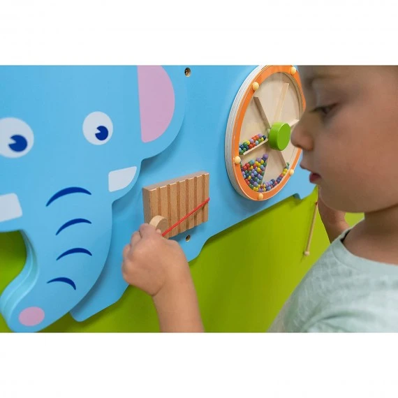 Jeu Mural Multi-activités Éléphant 2 Jeu Mural Multi-activités Éléphant – Image 2