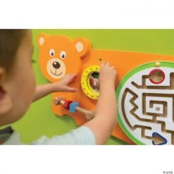Jeu Mural Multi-activités Ours 6 Jeu Mural Multi-activités Ours -Jouer Apprendre Promos Magasin jeu mural multi activites ours 2